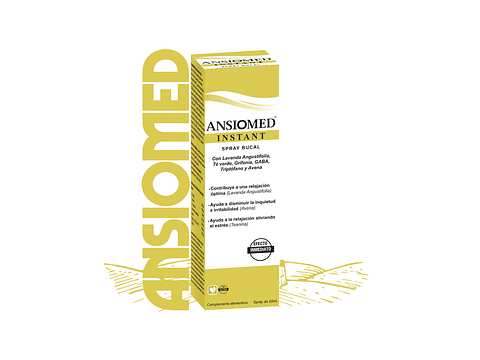 Ansiomed Instant Spray Bucal 20ml
