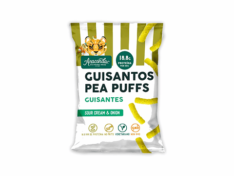 Snack Palitos de Ervilha com Sour Cream & Cebola 60g