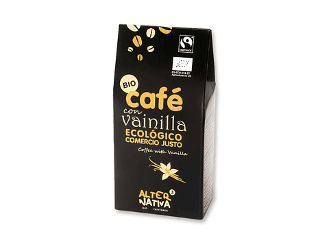 Organic Ground Vanilla Coffee 125g