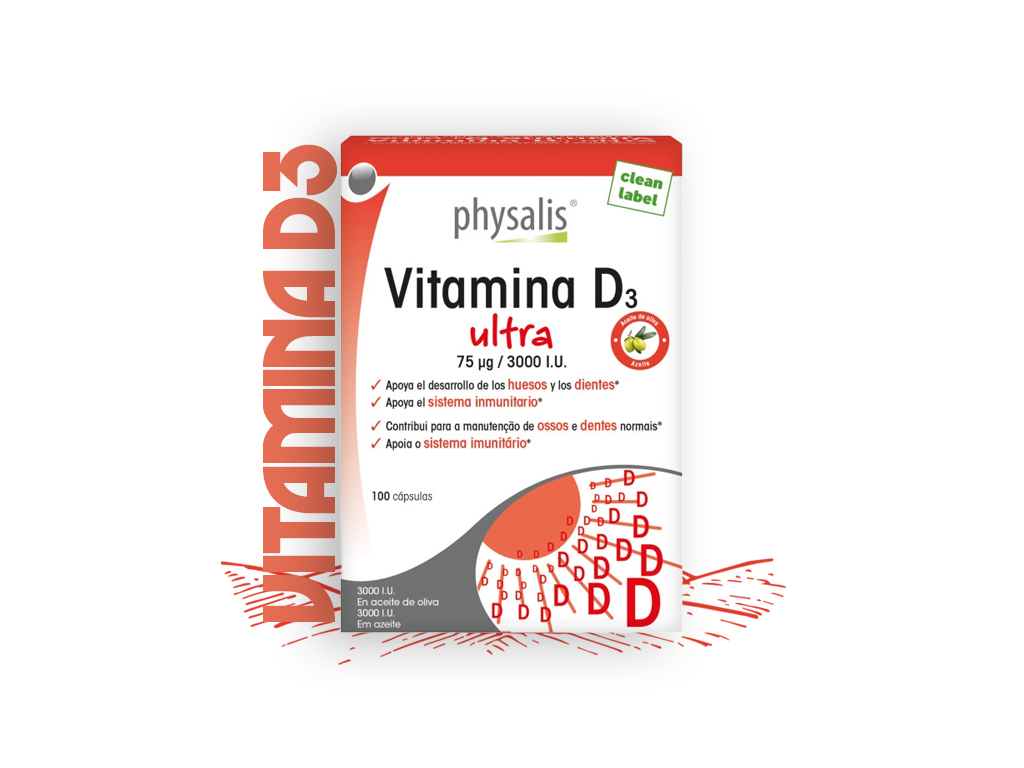 Vitamina D3 (100 cápsulas) 2