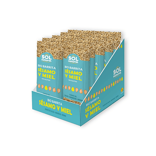 Barrita de Sésamo & Mel BIO 34g
