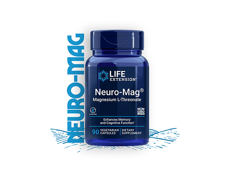 Magnésio Treonato (90 cápsulas)