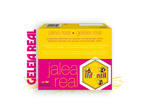 Geleia Real Infantil com Vitaminas (20x10ml)