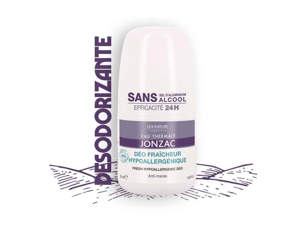 Desodorizante Frescura 24h Alta Tolerância BIO 50ml 1