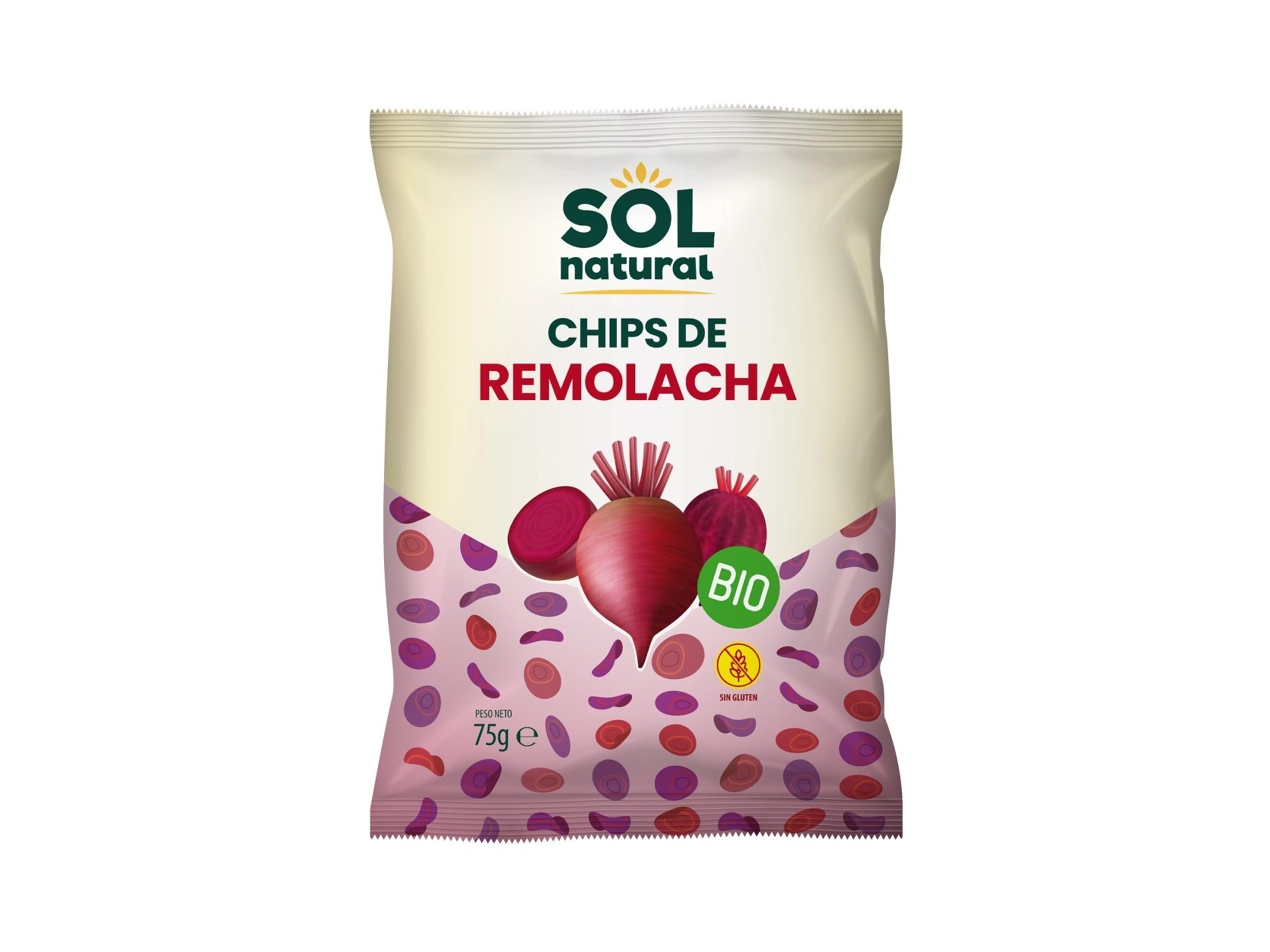 Chips de Beterraba BIO 75g 1