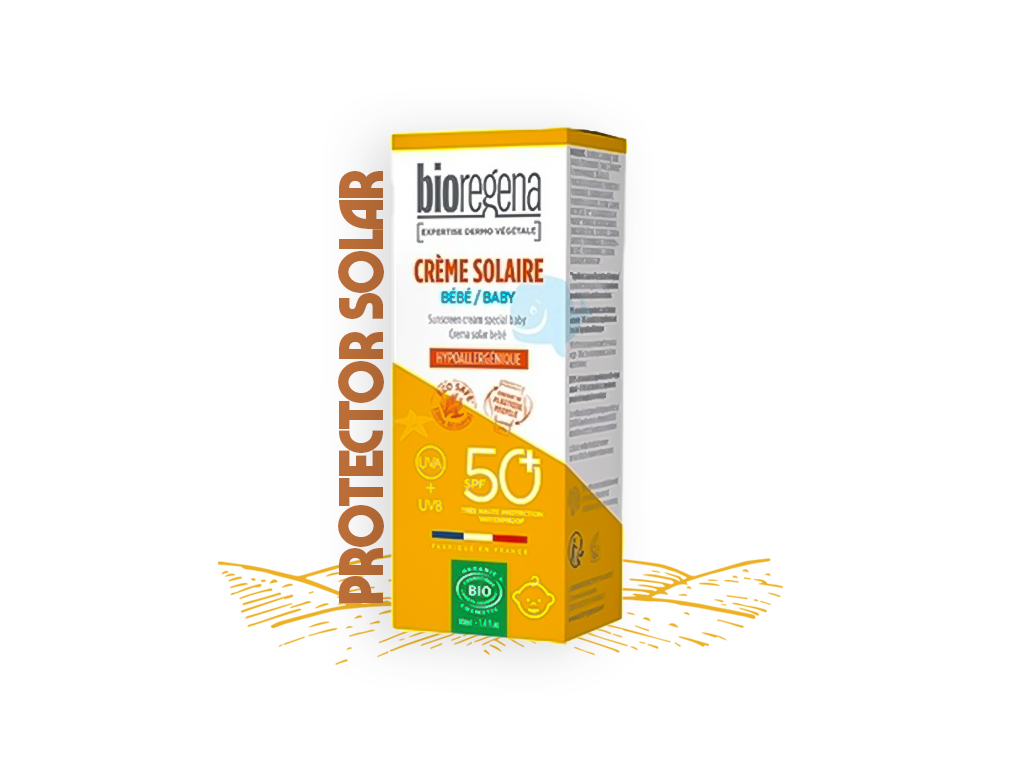 Protector Solar Mineral Bebé +6m SPF50+ BIO 40ml 1