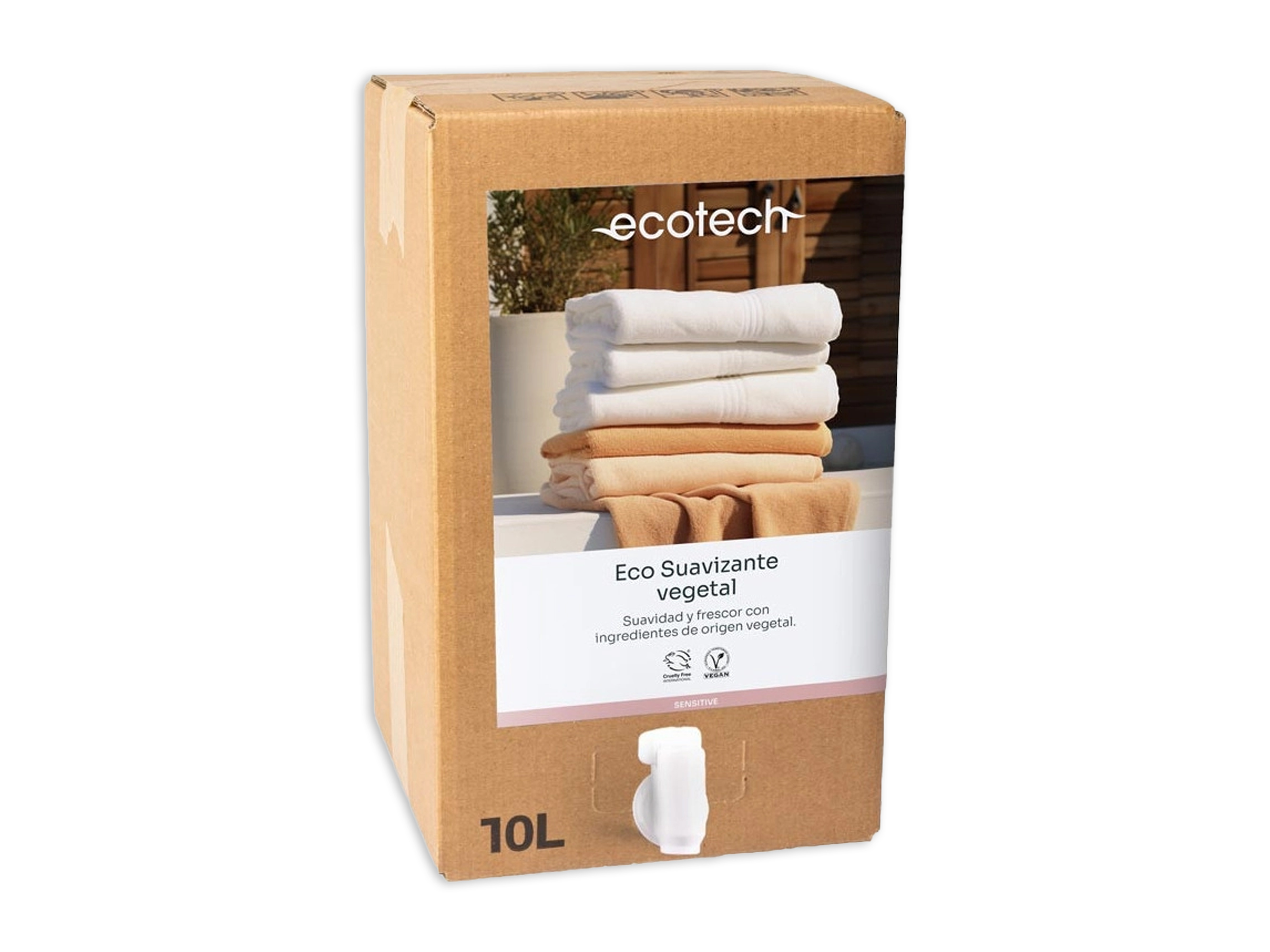 Amaciador Concentrado Roupa Sensitive Eco 10L 1
