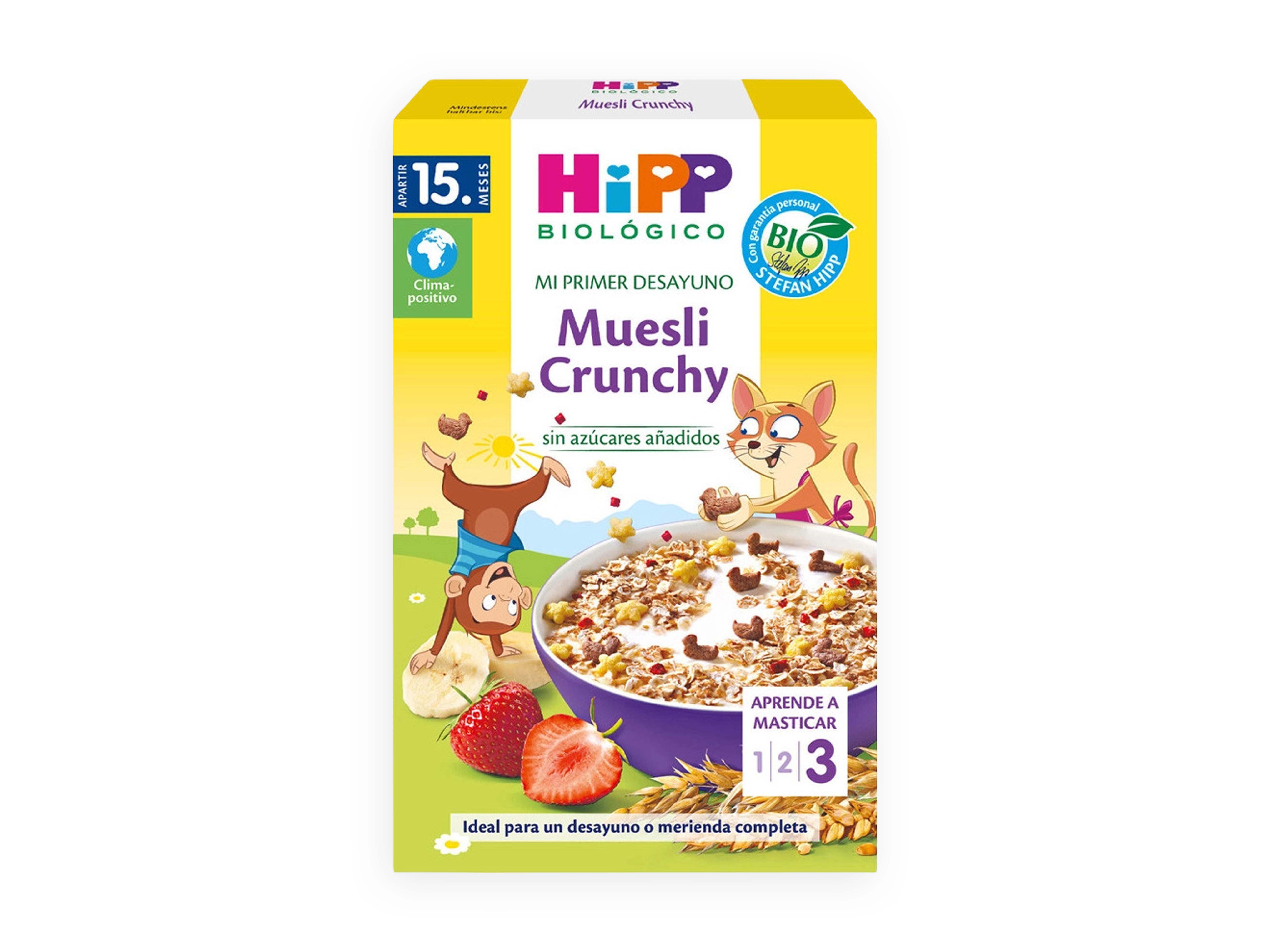 Muesli Crunchy BIO 200g 1