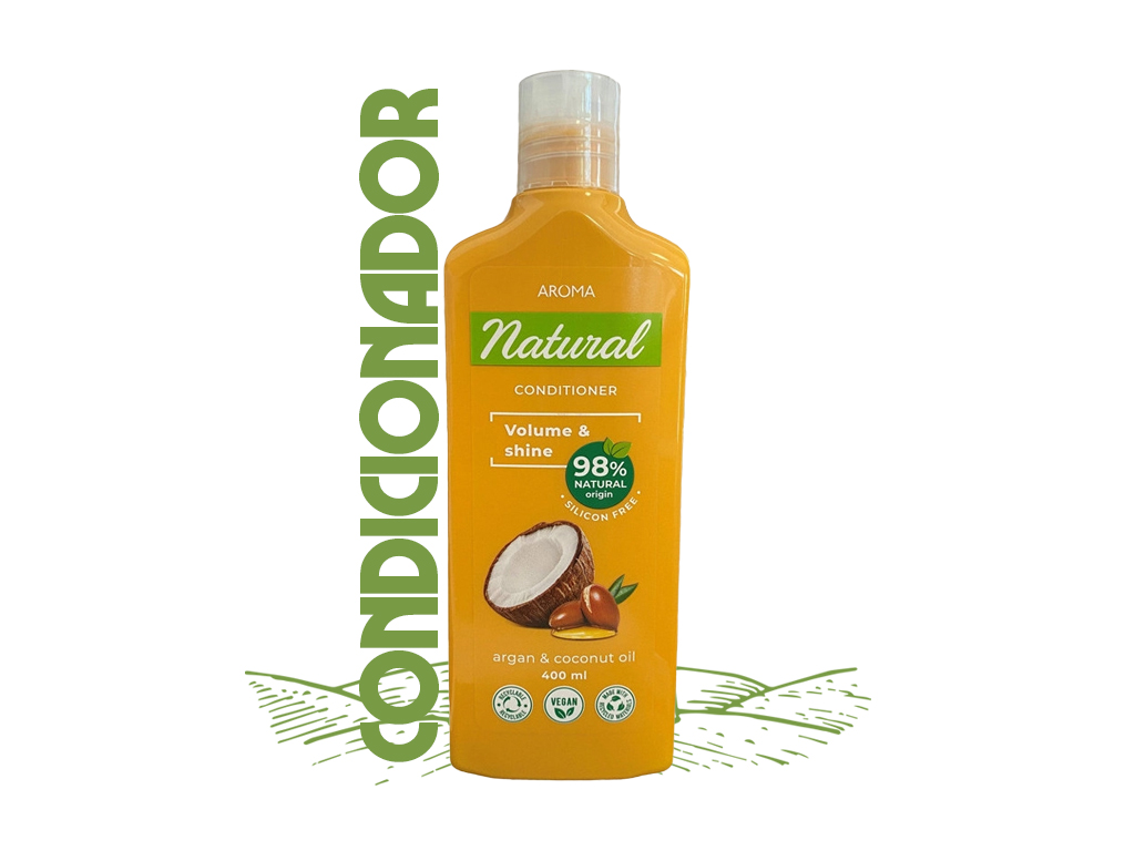 Condicionador Argão & Leite de Coco (Volume & Brilho) 400ml 1