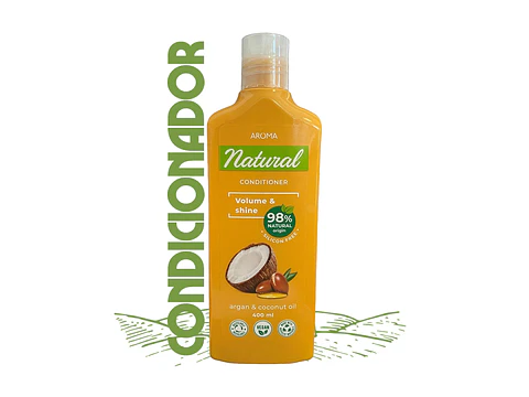 Condicionador Argão & Leite de Coco (Volume & Brilho) 400ml