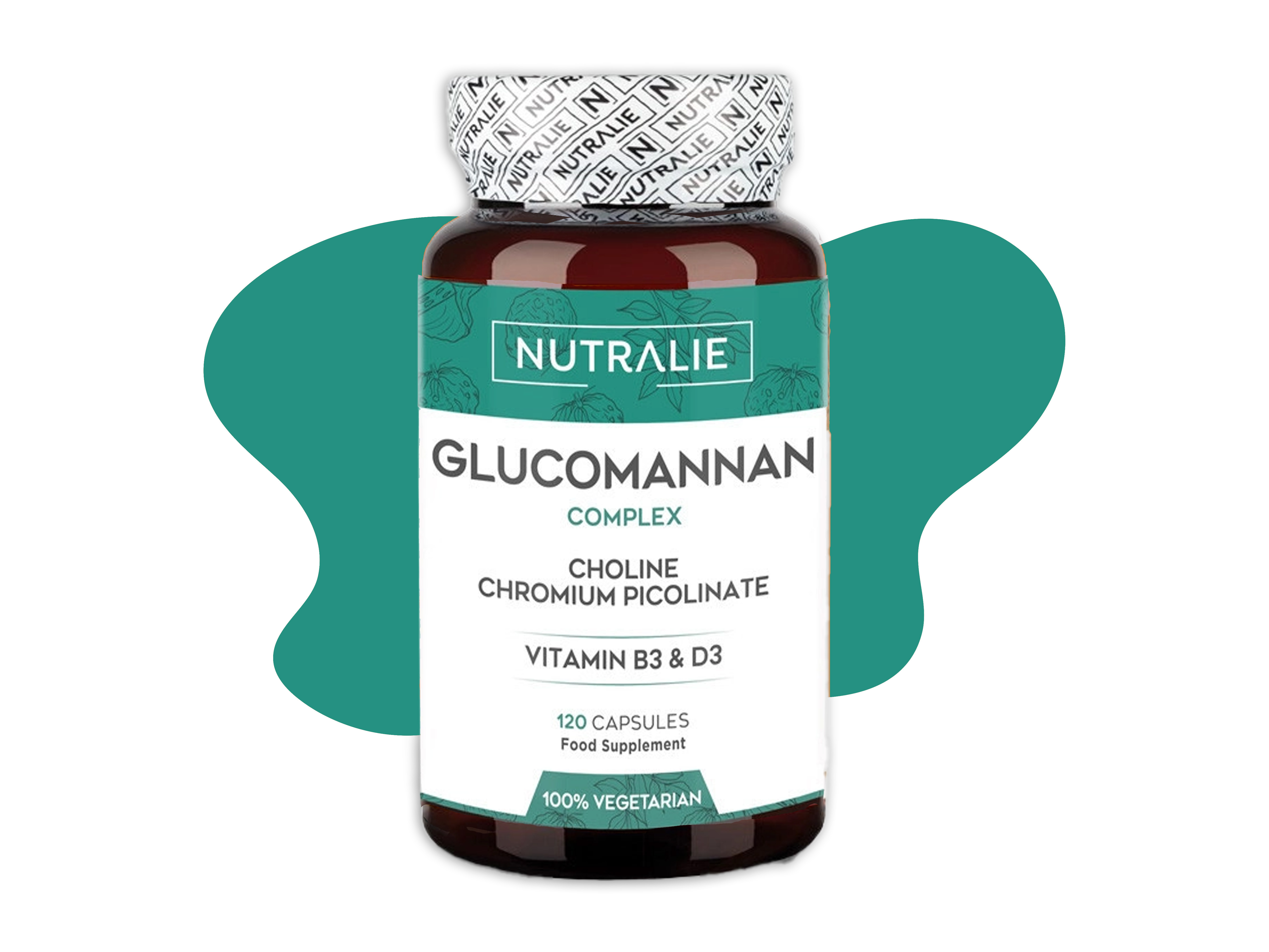 Glucomanano Complex (120 cápsulas) 1