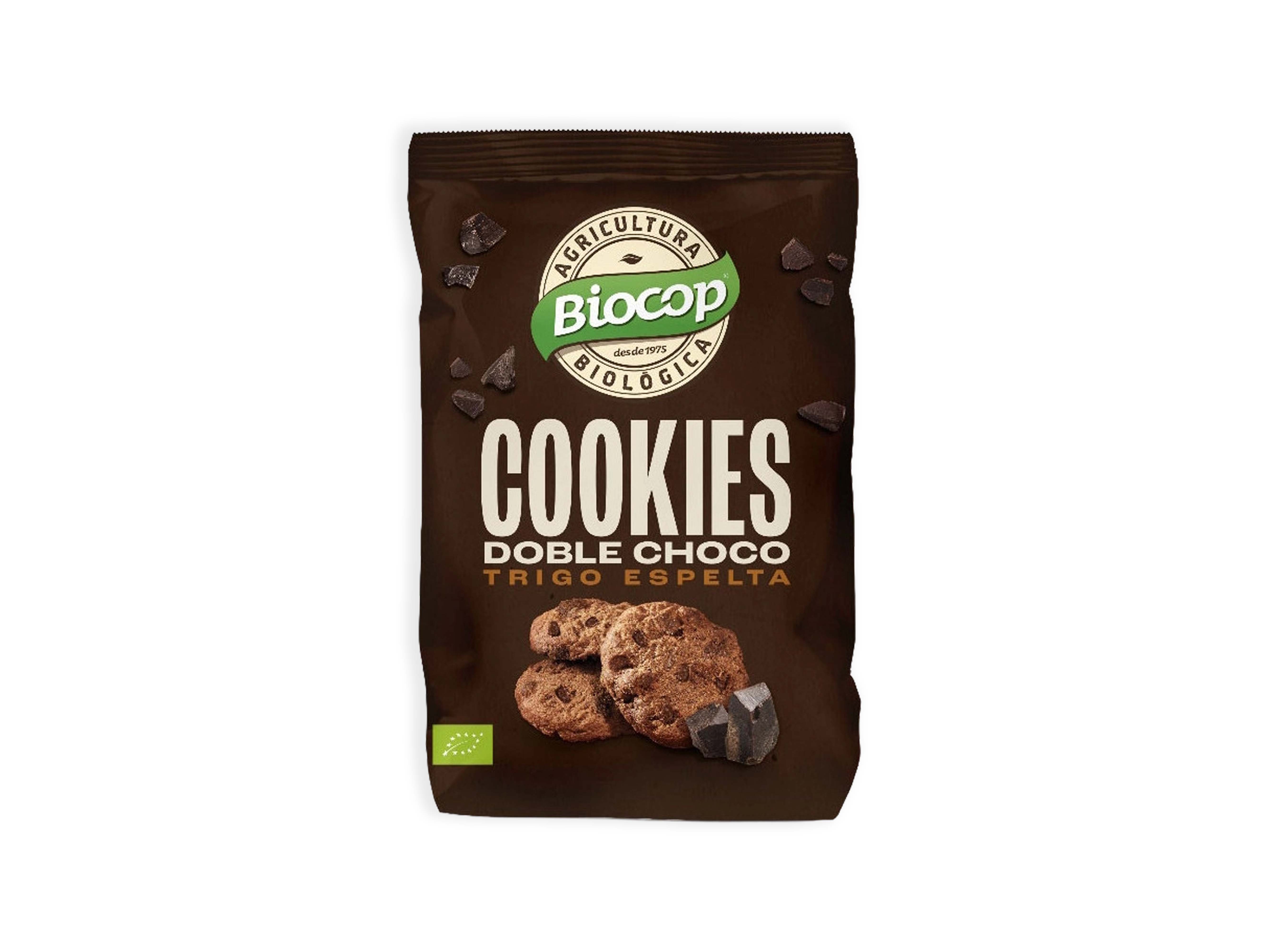 Cookies de Espelta & Double Chocolate BIO 200g 1