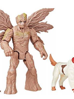 Marvel: Guardianes De La Galaxia Vol 3 - Groot, Cosmo Y Bebe