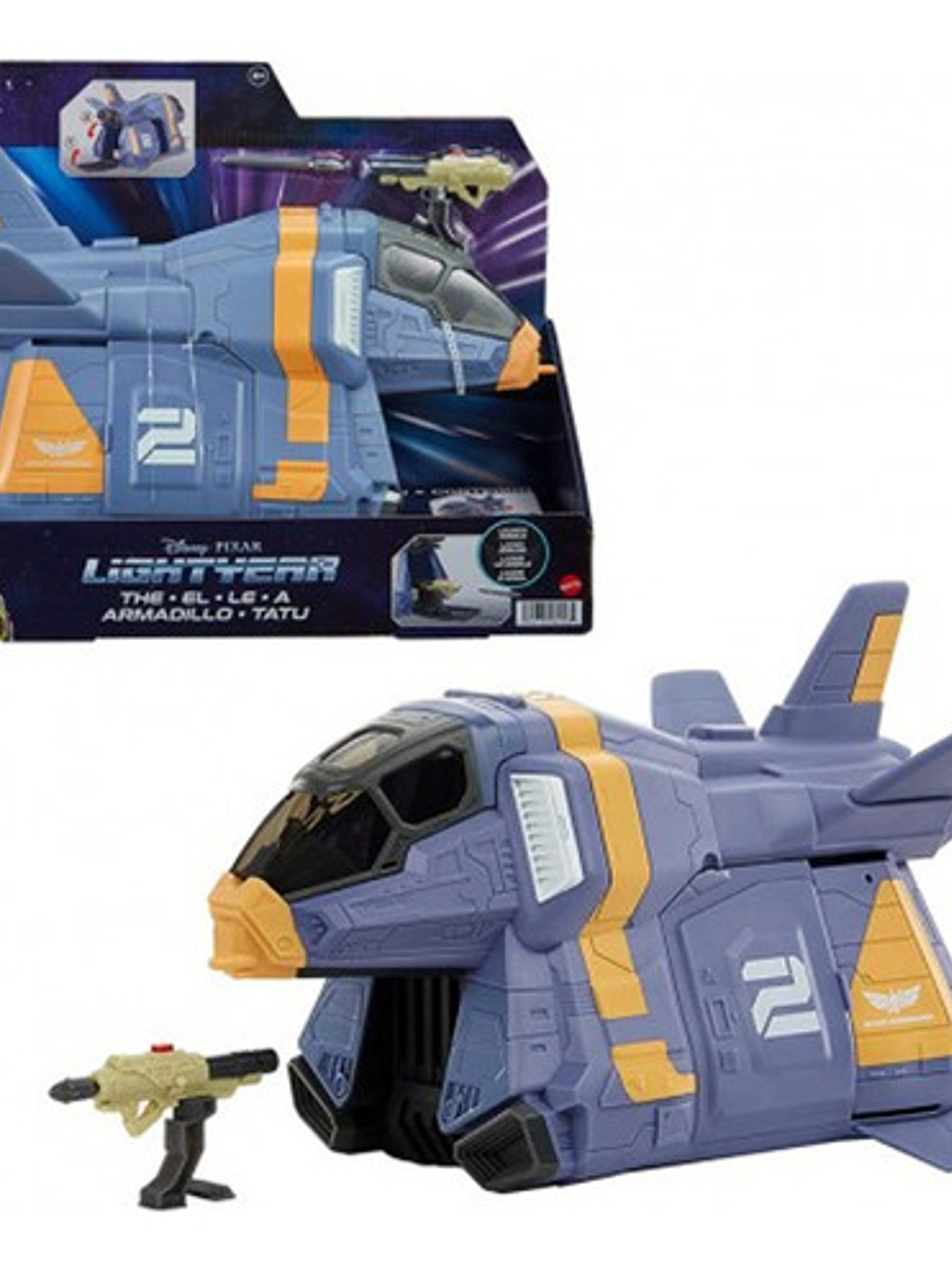 Disney Pixar Lightyear Vehículo Armadillo Medio Hhj55 Mattel 1