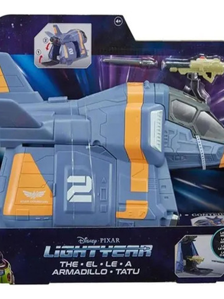 Disney Pixar Lightyear Vehículo Armadillo Medio Hhj55 Mattel 5