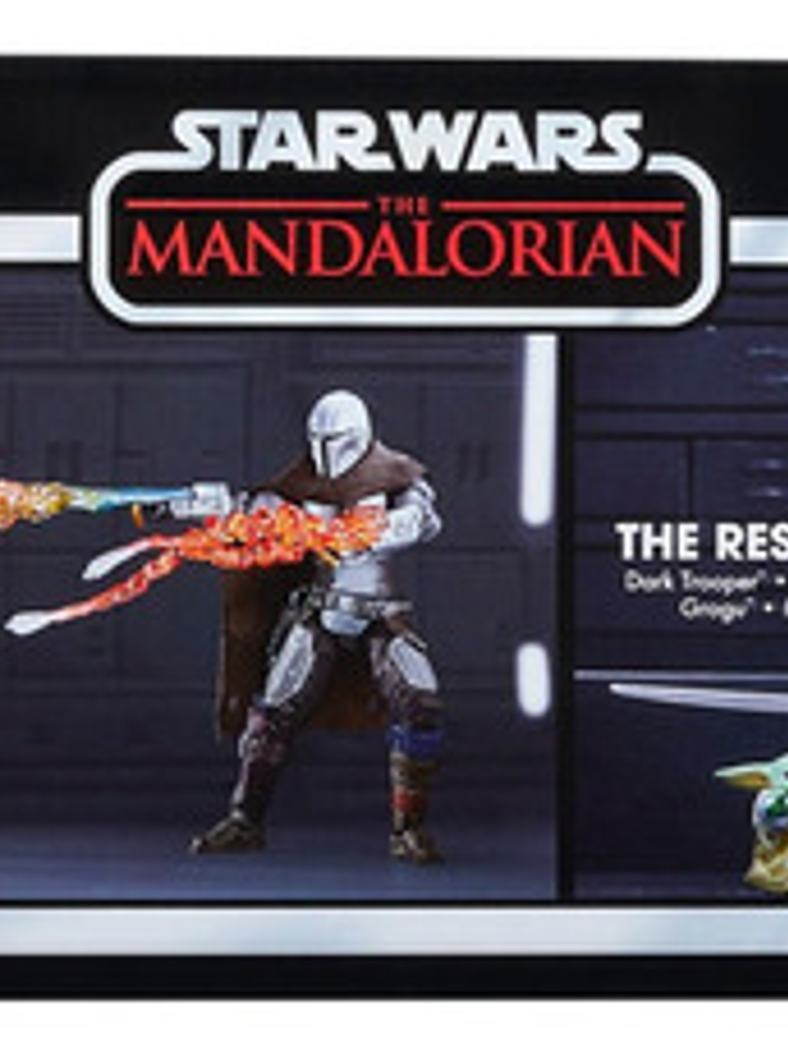 Figura Vintage De Star Wars: The Mandalorian Rescue Set 2