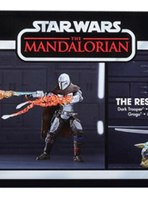 Figura Vintage De Star Wars: The Mandalorian Rescue Set