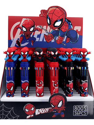 Boligrafo 10 En 1 Superheoes Avengers Batman Spiderman