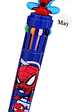 Boligrafo 10 En 1 Superheoes Avengers Batman Spiderman - Miniatura 3