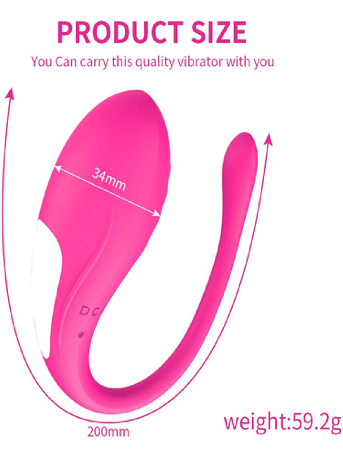 Vibradores Vaginales En U De 9 Velocidades App Bluethoot 5