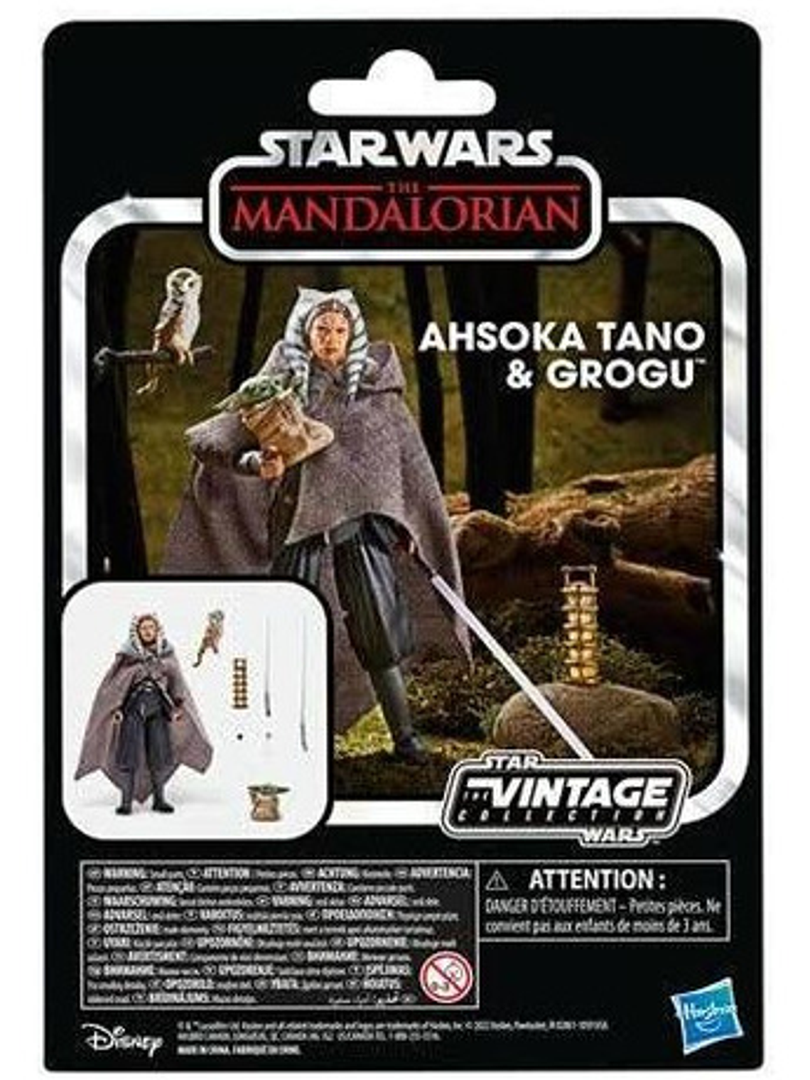 Figura Star Wars Ahsoka Tano Y Grogu The Vintage Collection 2