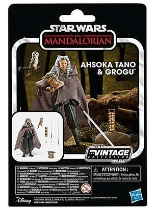 Figura Star Wars Ahsoka Tano Y Grogu The Vintage Collection