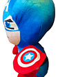 Lindo Peluche De Capitan America The Avengers 25cm - Miniatura 4