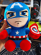 Lindo Peluche De Capitan America The Avengers 25cm - Miniatura 5