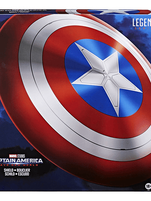Escudo Capitan America Brave New World Soldier Marvel Legend Color Azul