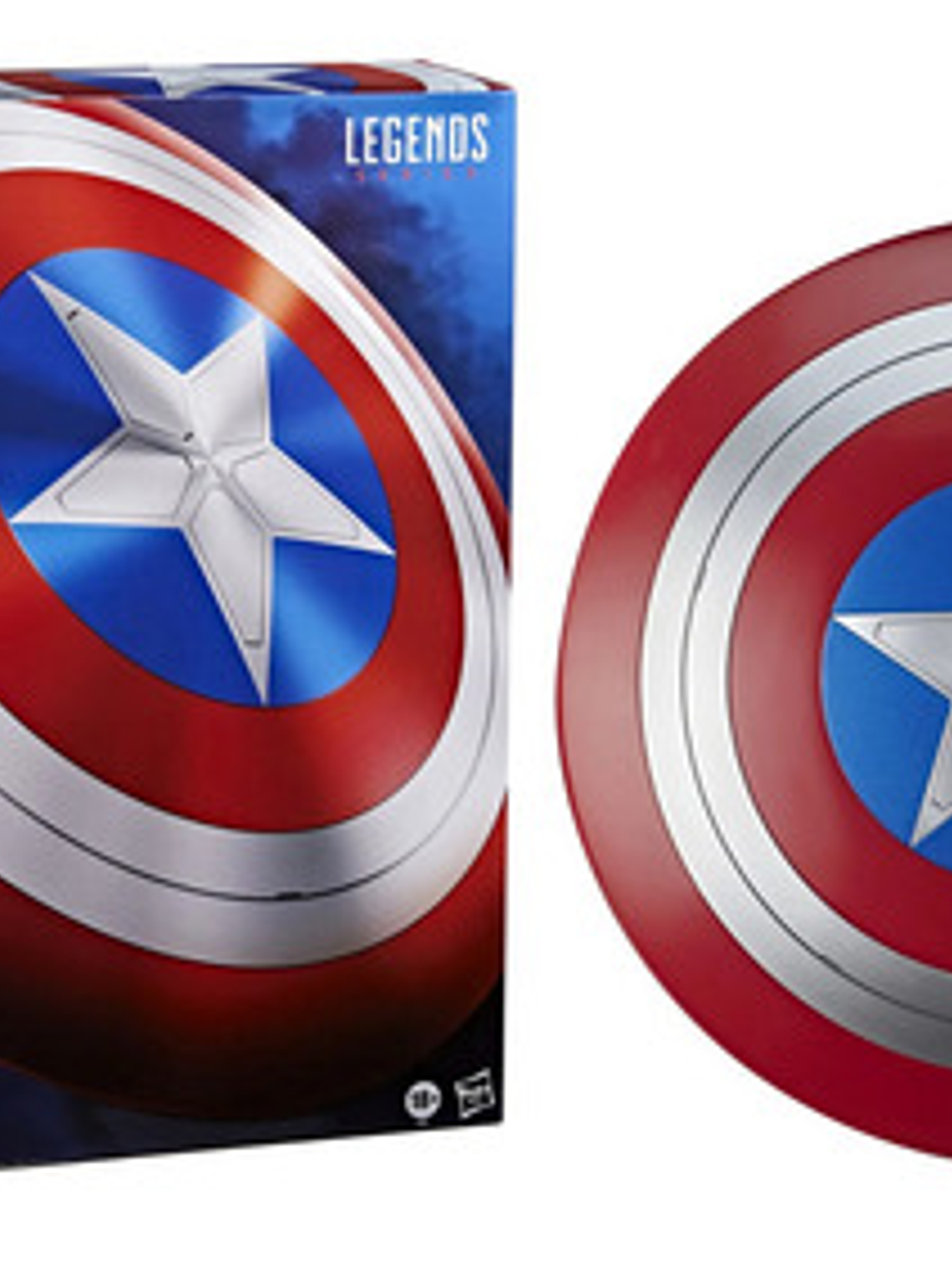 Escudo Capitan America Brave New World Soldier Marvel Legend Color Azul 3