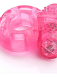 Anillo Vibrador Retardante Consolador Erotico Color Rosa - Miniatura 1