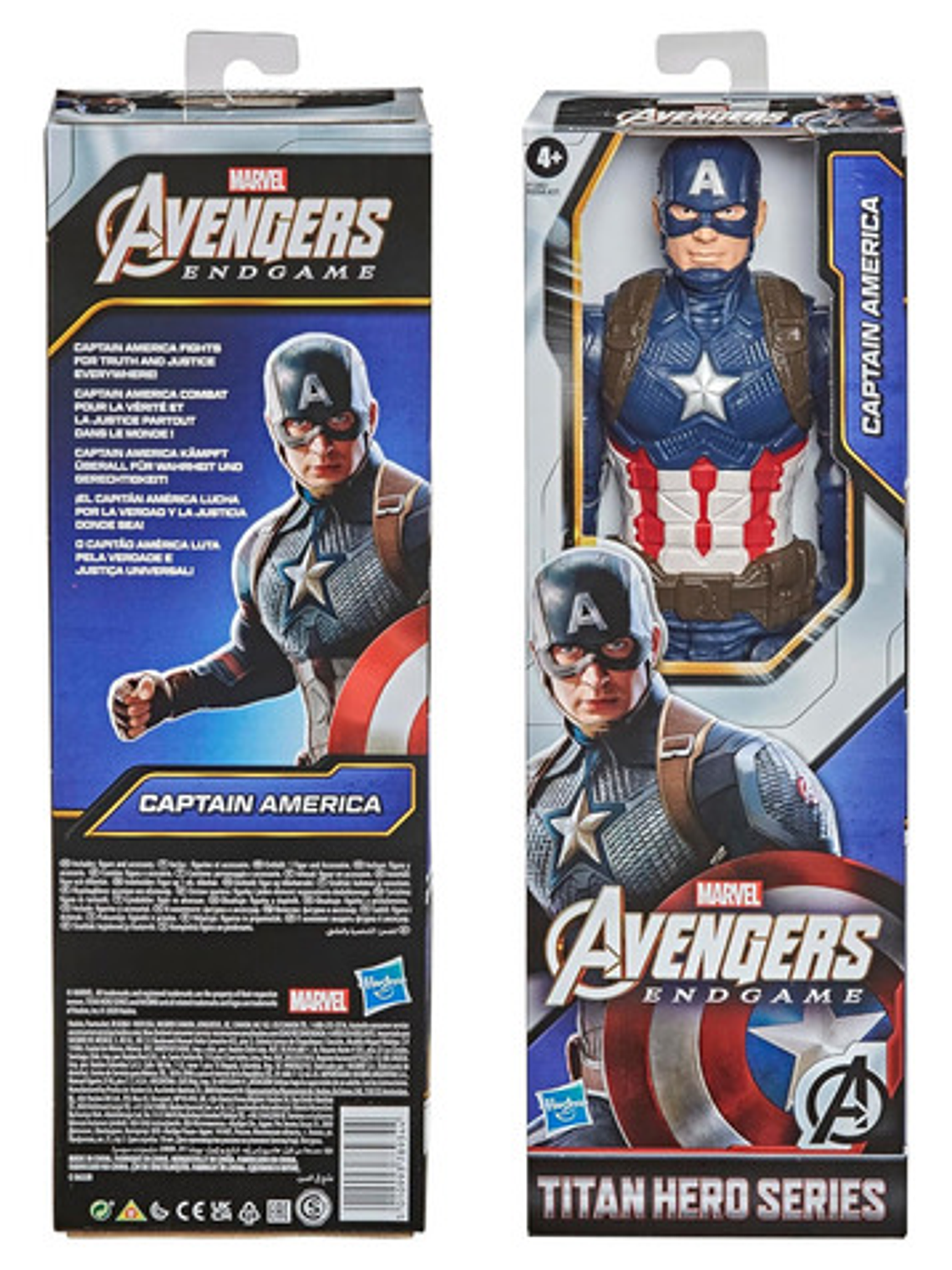 Marvel Avengers Capitán América Figura De 30 Cm 2