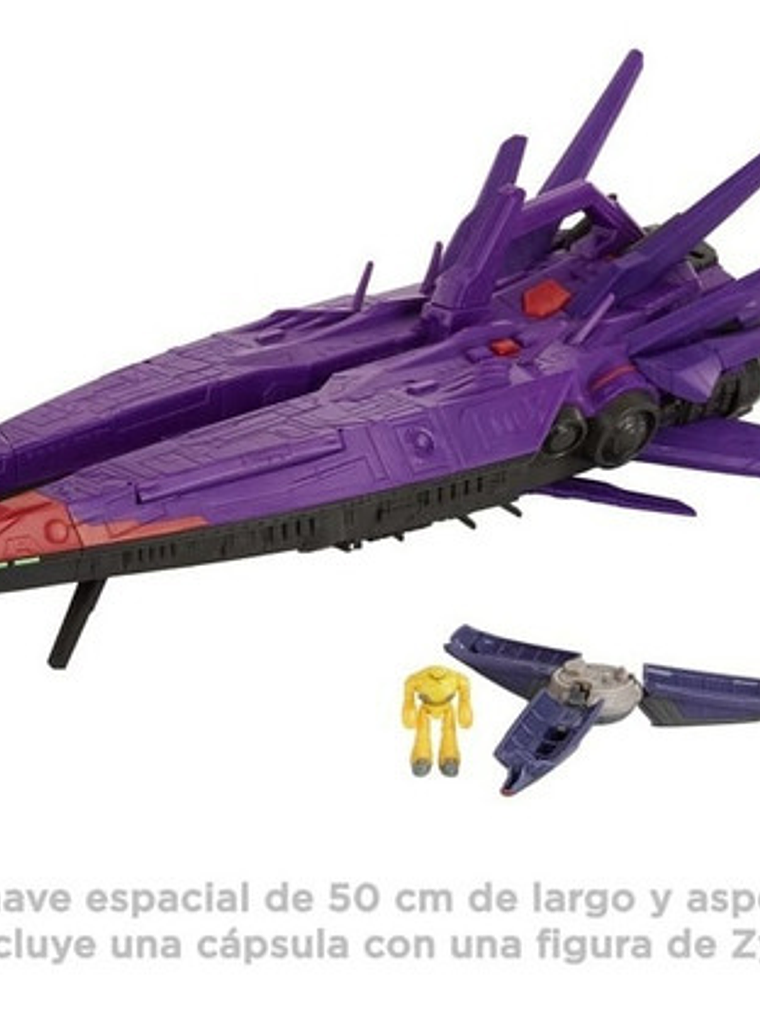 Disney Pixar Lightyear Nave Espacial Zurg Xl Hhm23 Mattel 4