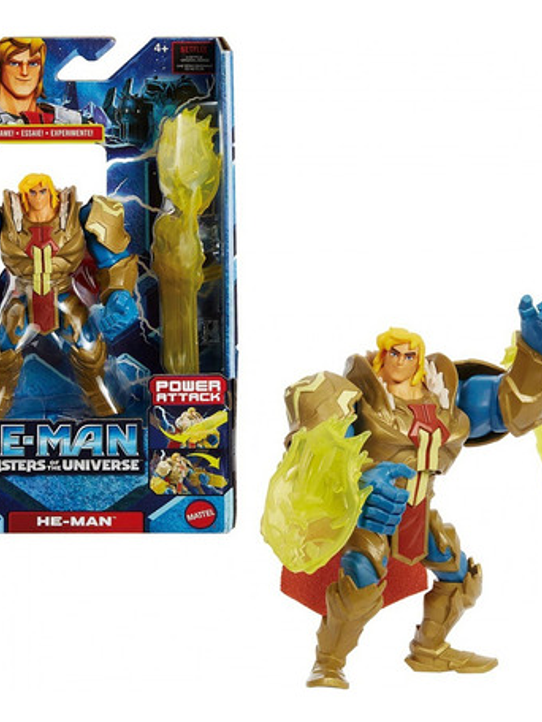 The Masters Of The Univers Figura He-man Deluxe Mattel Hdy37 1