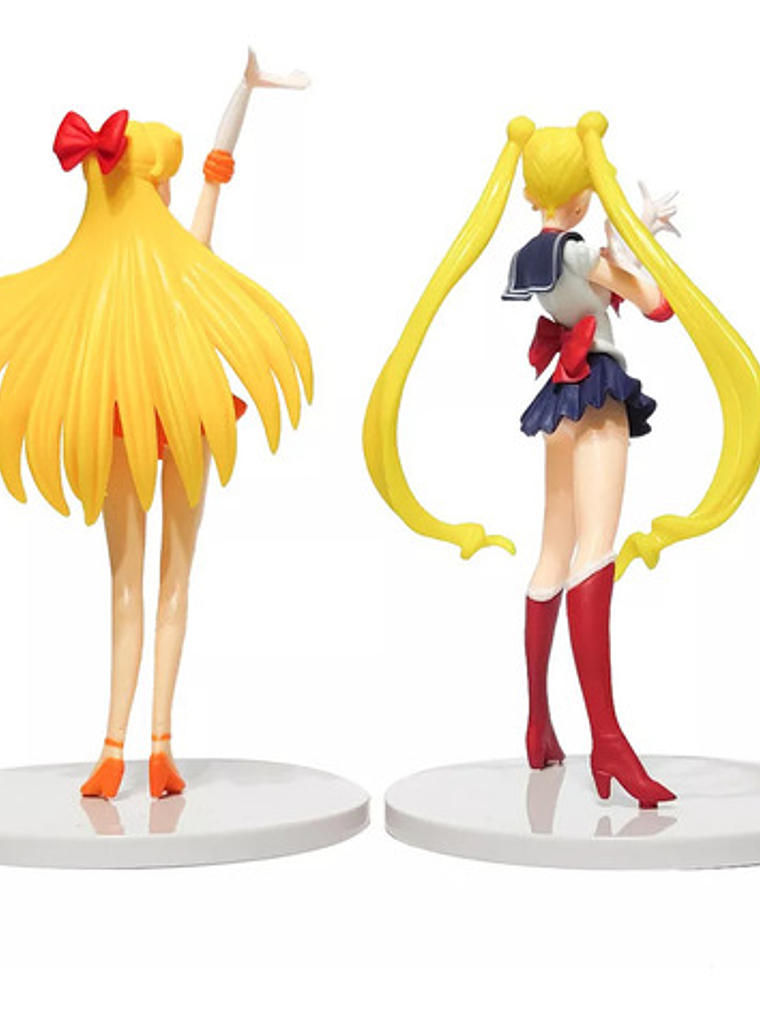 Set 5 Figuras De Sailor Moon 16 Cm Venus Mercury Mars Jupite 4