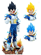 Figura Dragon Ball Vegeta Battle Damage Cambio De Cabezas - Miniatura 1