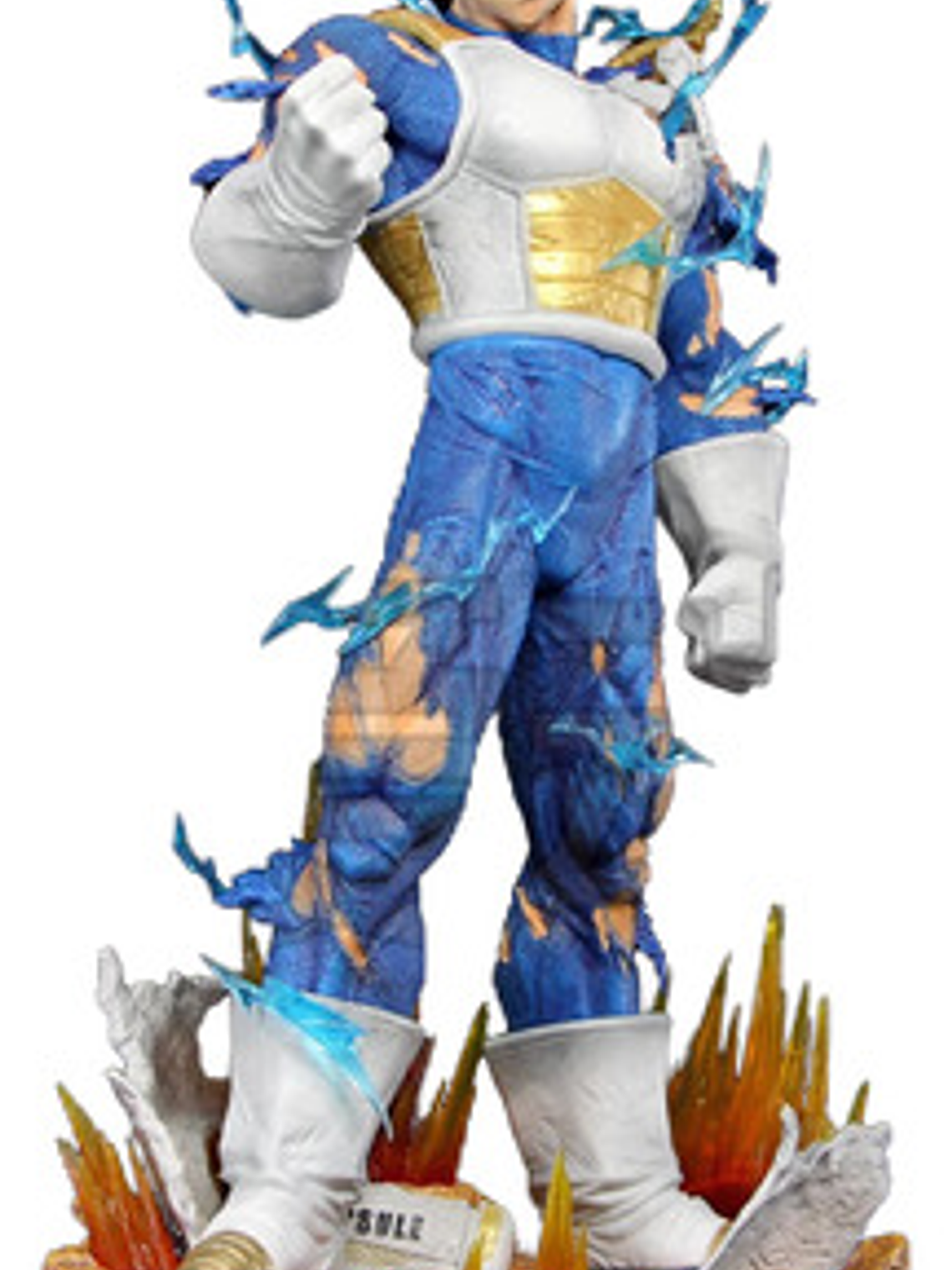 Figura Dragon Ball Vegeta Battle Damage Cambio De Cabezas 4