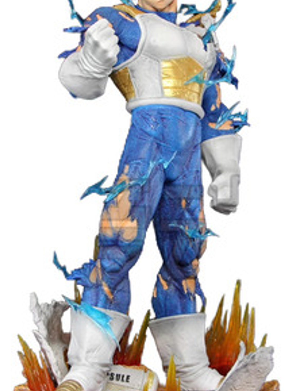 Figura Dragon Ball Vegeta Battle Damage Cambio De Cabezas 5