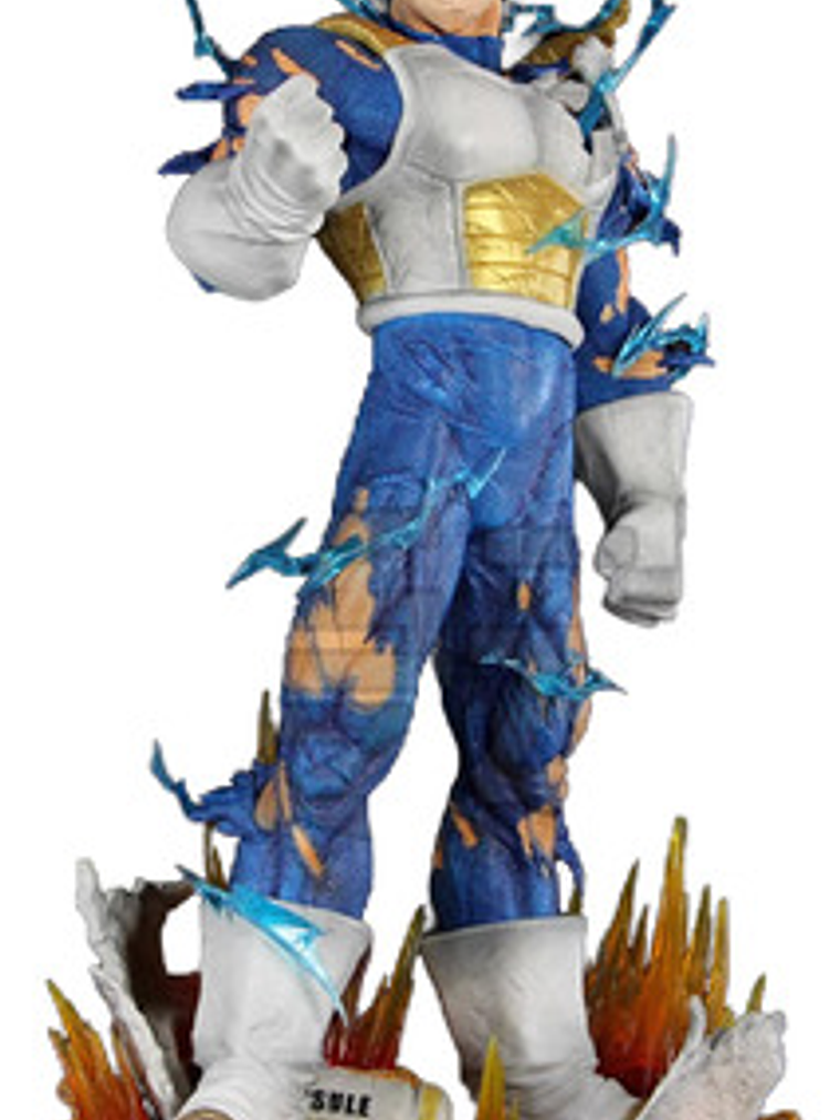 Figura Dragon Ball Vegeta Battle Damage Cambio De Cabezas 6