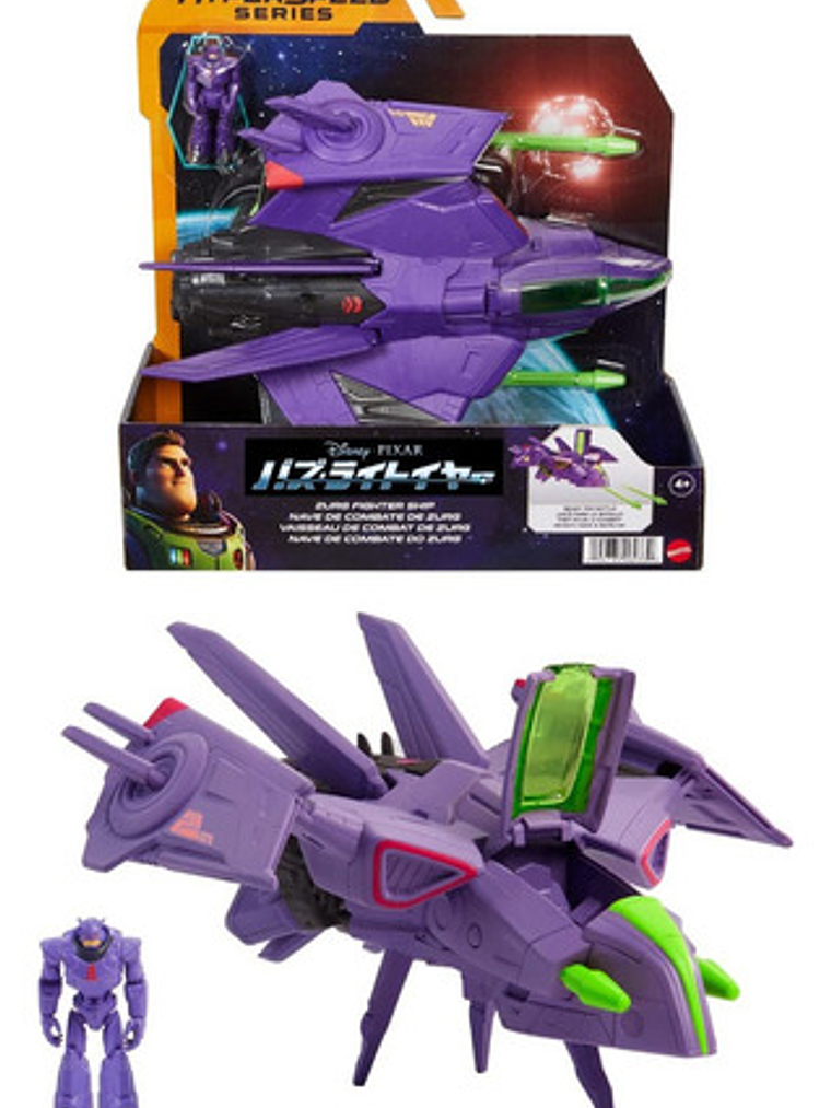 Disney Pixar Lightyear Nave Espacial De Zurg 2