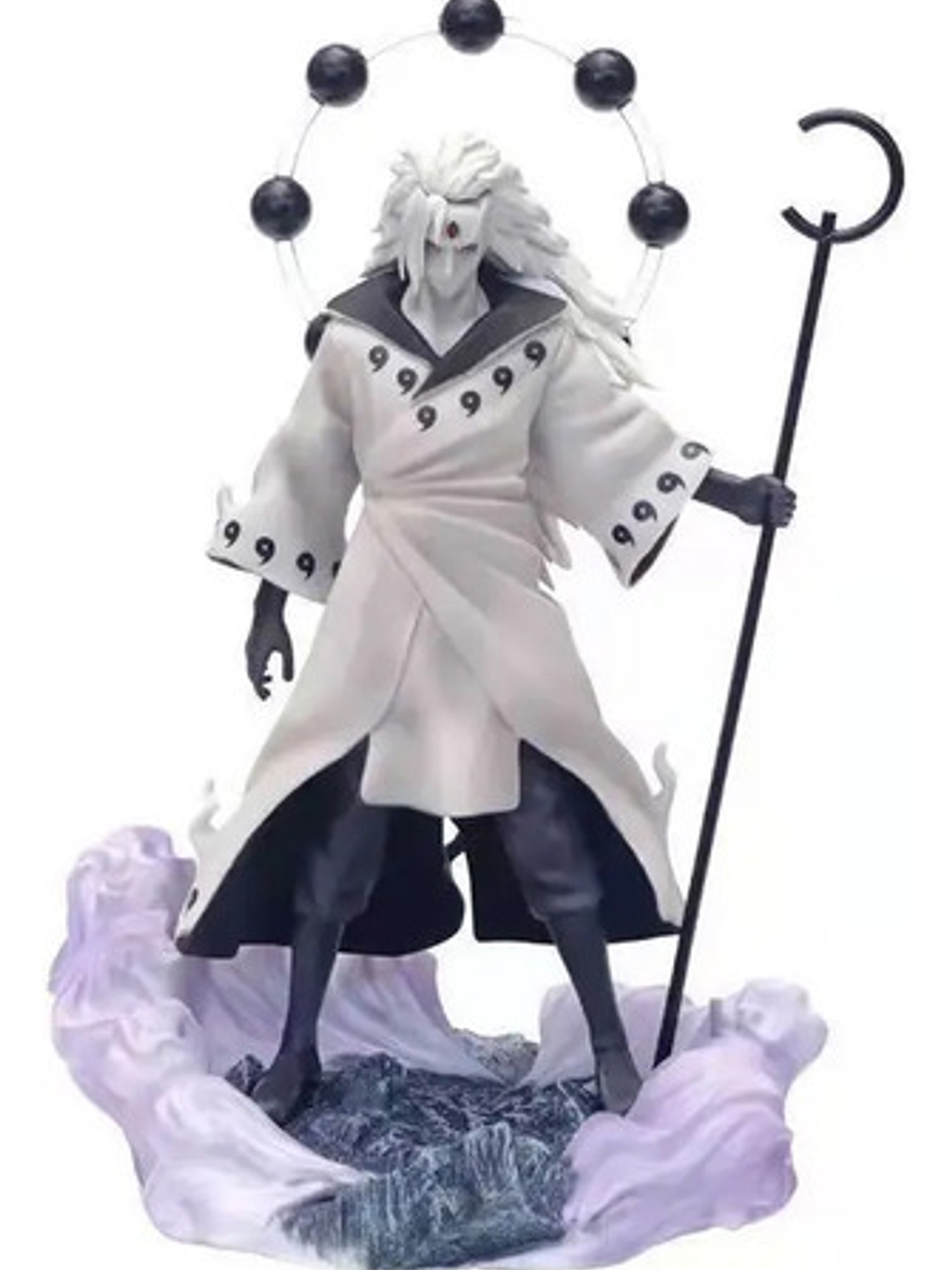Figura Pvc Naruto Uchiha Madara Jinchuriki Forma Sin Caja 5