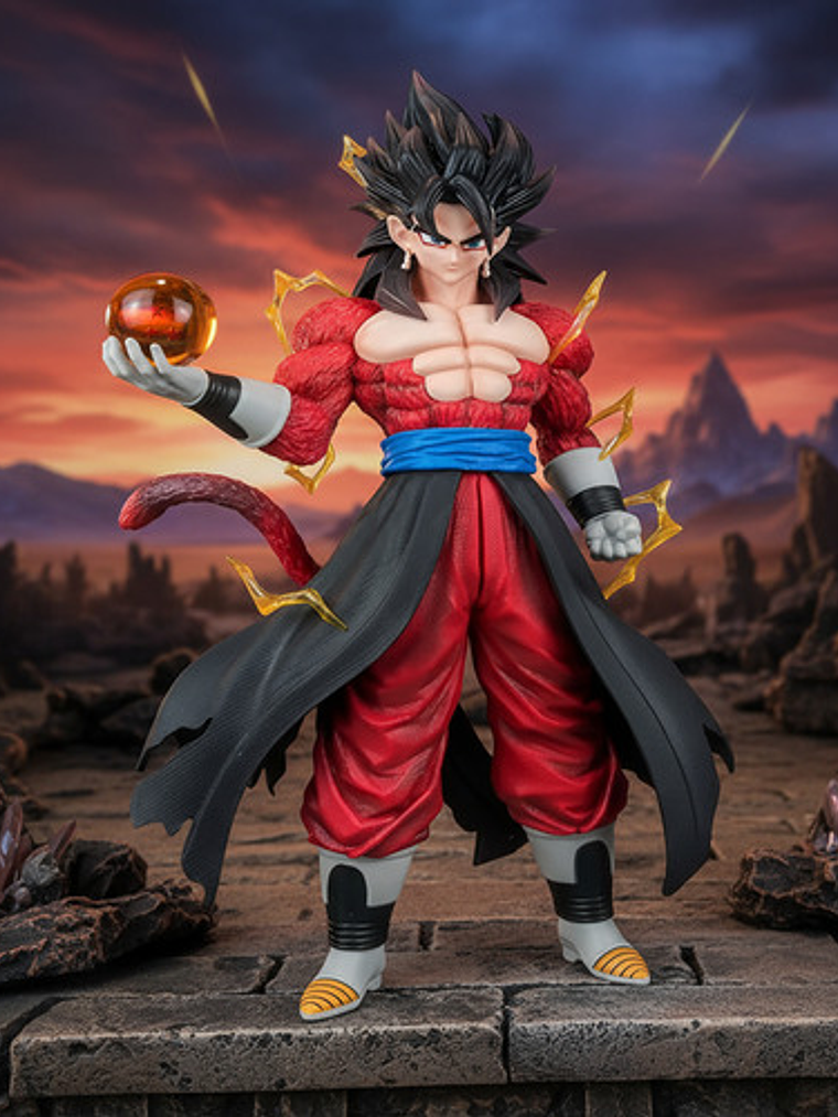 Figura Goku Super Saiyajin Ssj 4 Dragon Ball 29cm 2