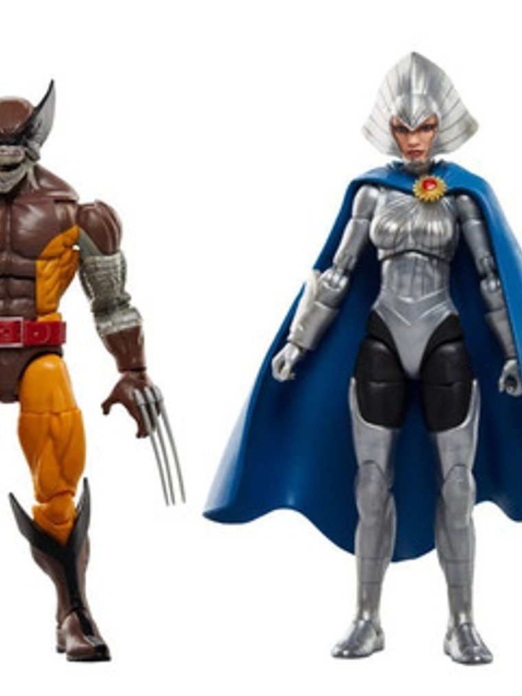 Figura Marvel Legends Series Wolverine Y Lilandra Neramani 3