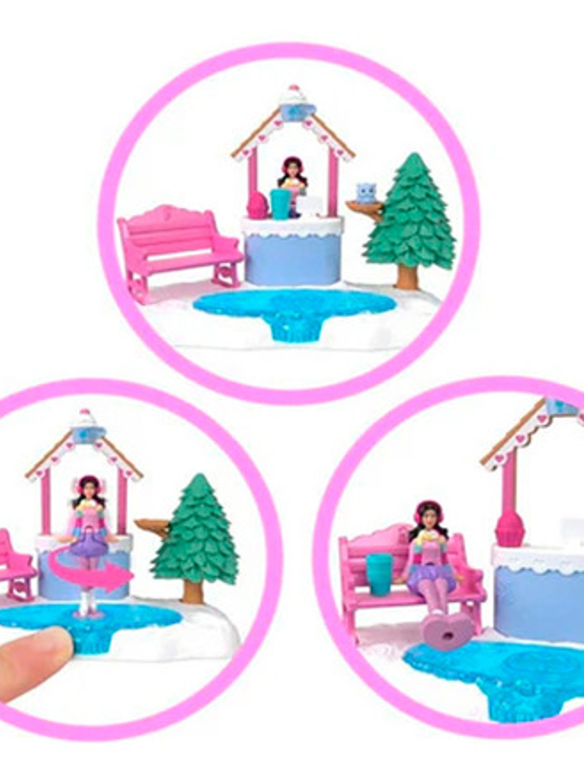 Barbie Mini Barbieland Set Miniatura Pista De Patinaje 2