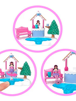 Barbie Mini Barbieland Set Miniatura Pista De Patinaje