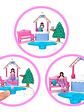 Barbie Mini Barbieland Set Miniatura Pista De Patinaje - Miniatura 2