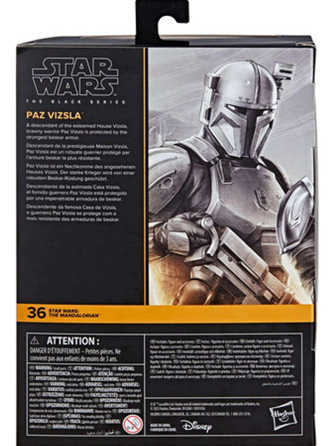 Figura De Acción Star Wars The Black Series Paz Vizsla 4