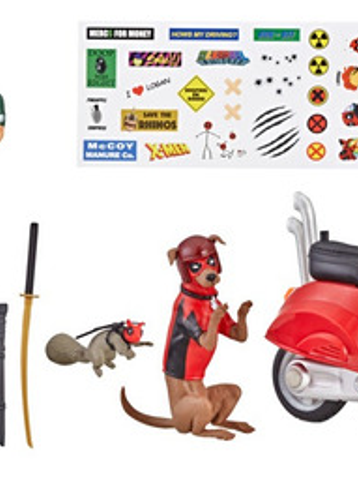 Figura De Deadpool Corps Con Motocicleta Marvel Legends 5