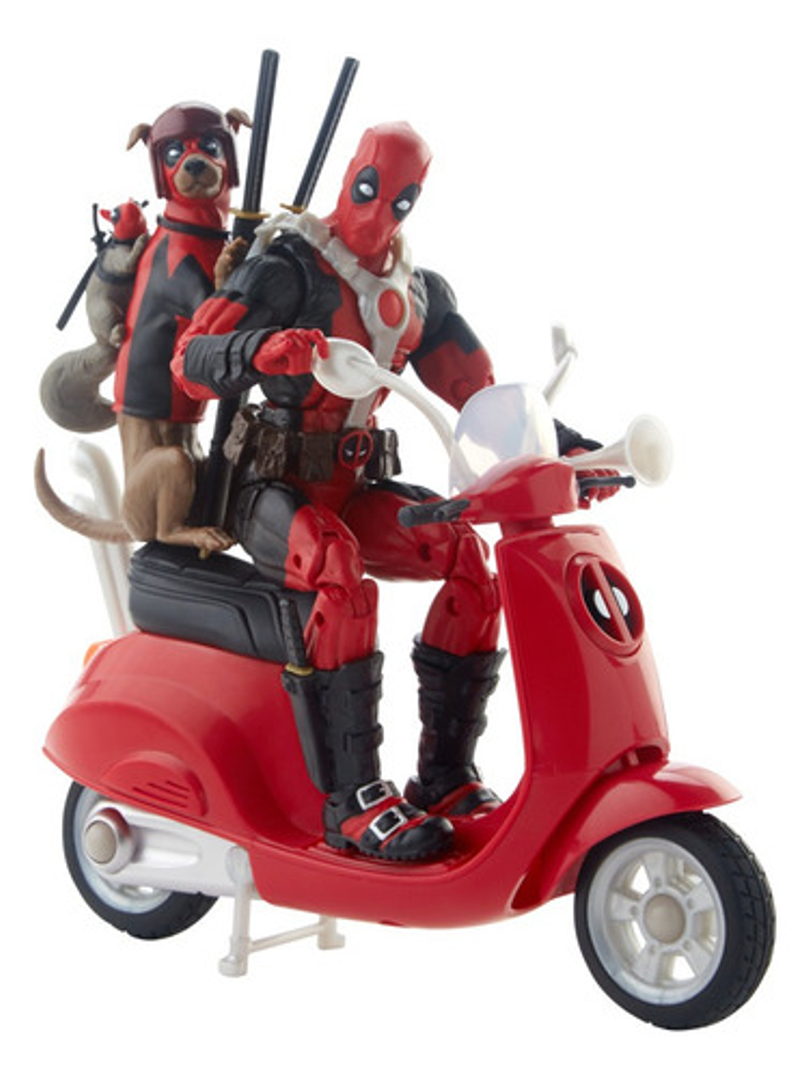 Figura De Deadpool Corps Con Motocicleta Marvel Legends 9