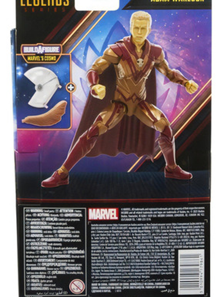 Figura Adam Warlock Marvel Legends Series Baf Cosmo 2